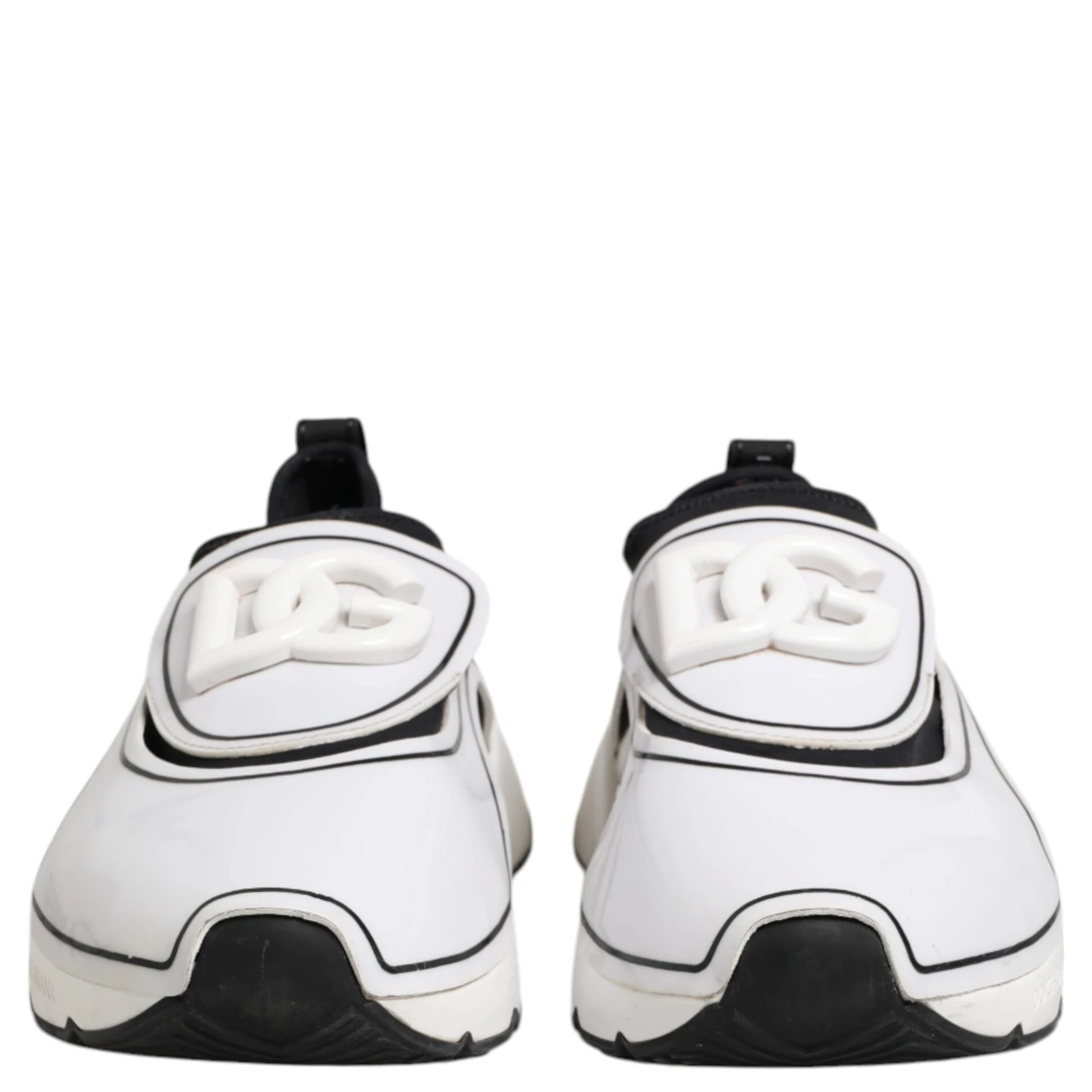 White Black Logo Plaque Daymaster Men Sneakers Shoes