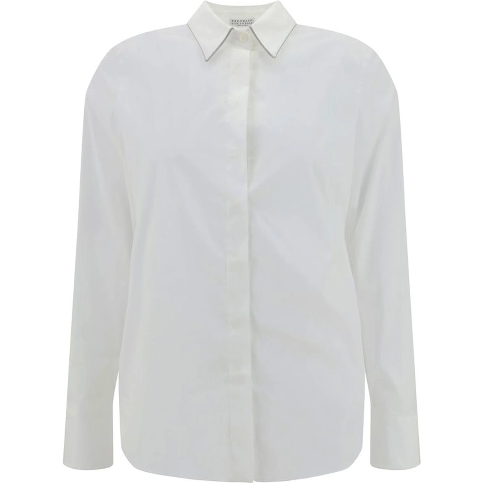 White Cotton Dress Shirt