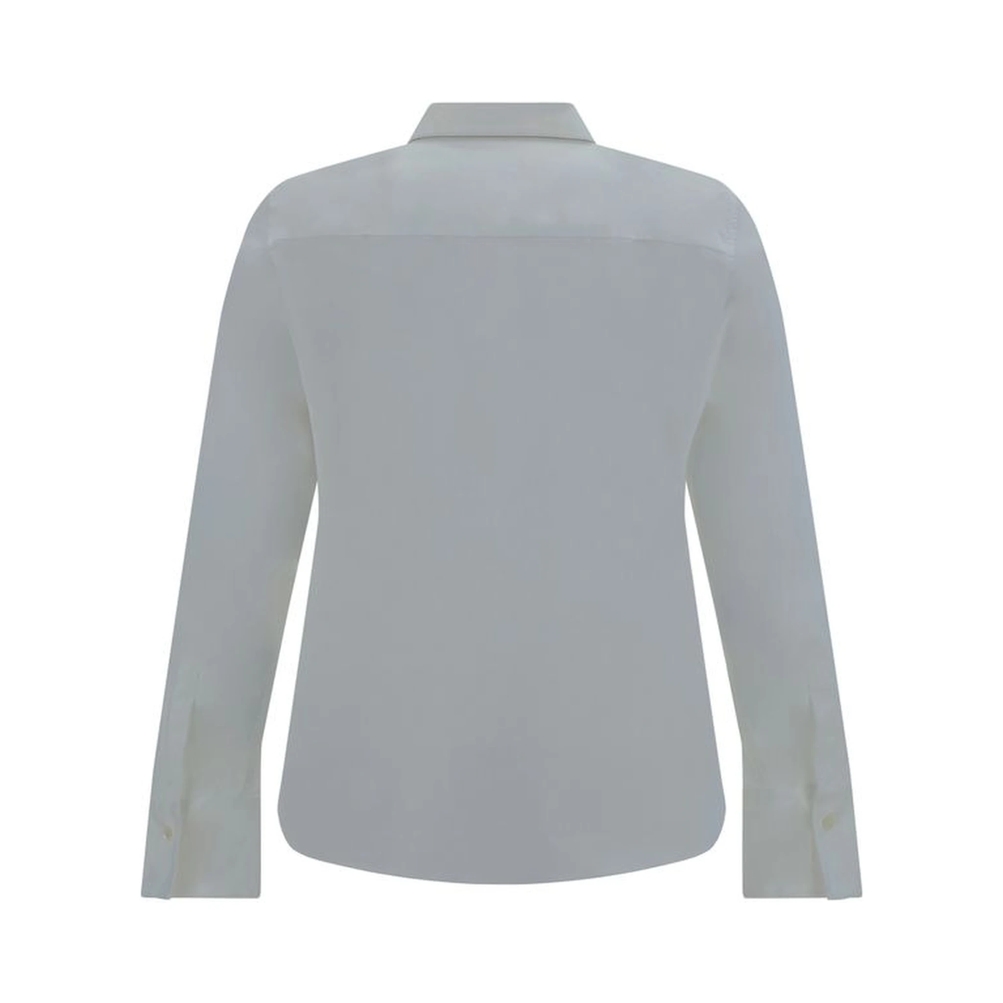 White Cotton Dress Shirt