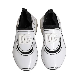 White Black Logo Plaque Daymaster Men Sneakers Shoes
