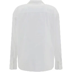 White Cotton Dress Shirt