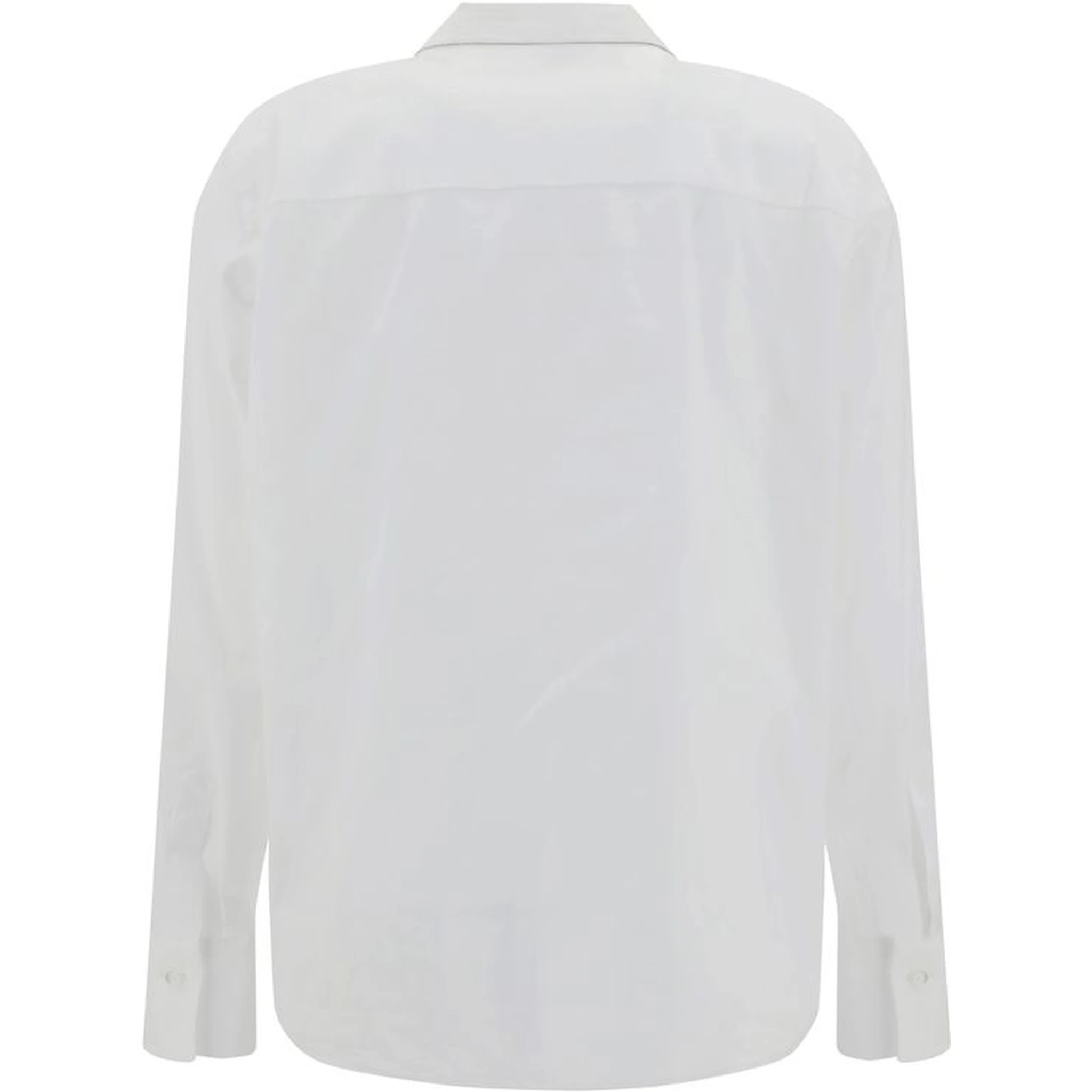 White Cotton Dress Shirt