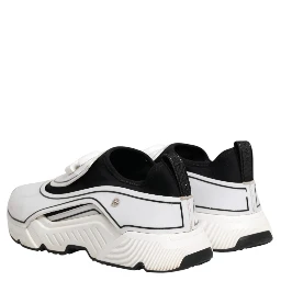 White Black Logo Plaque Daymaster Men Sneakers Shoes