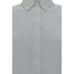 White Cotton Dress Shirt