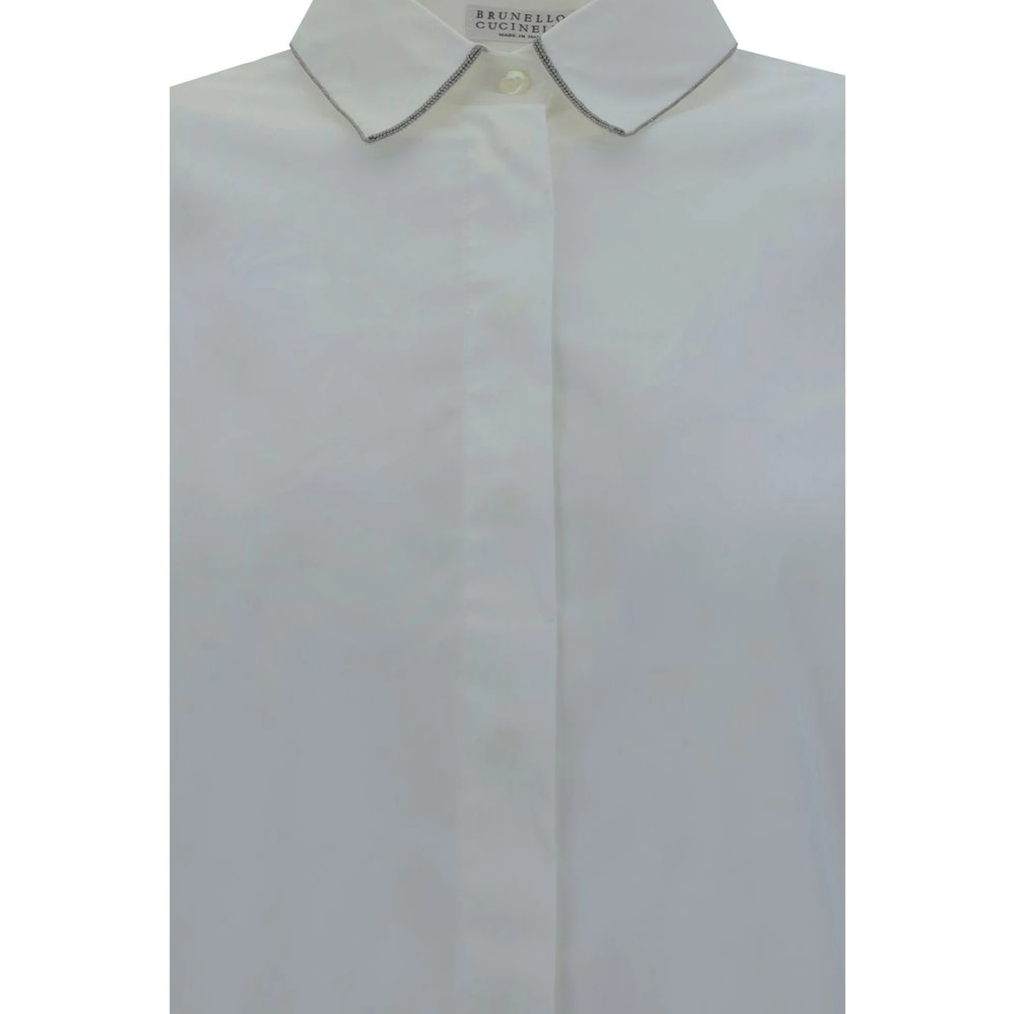 White Cotton Dress Shirt