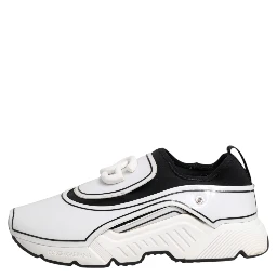 White Black Logo Plaque Daymaster Men Sneakers Shoes