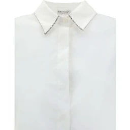 White Cotton Dress Shirt