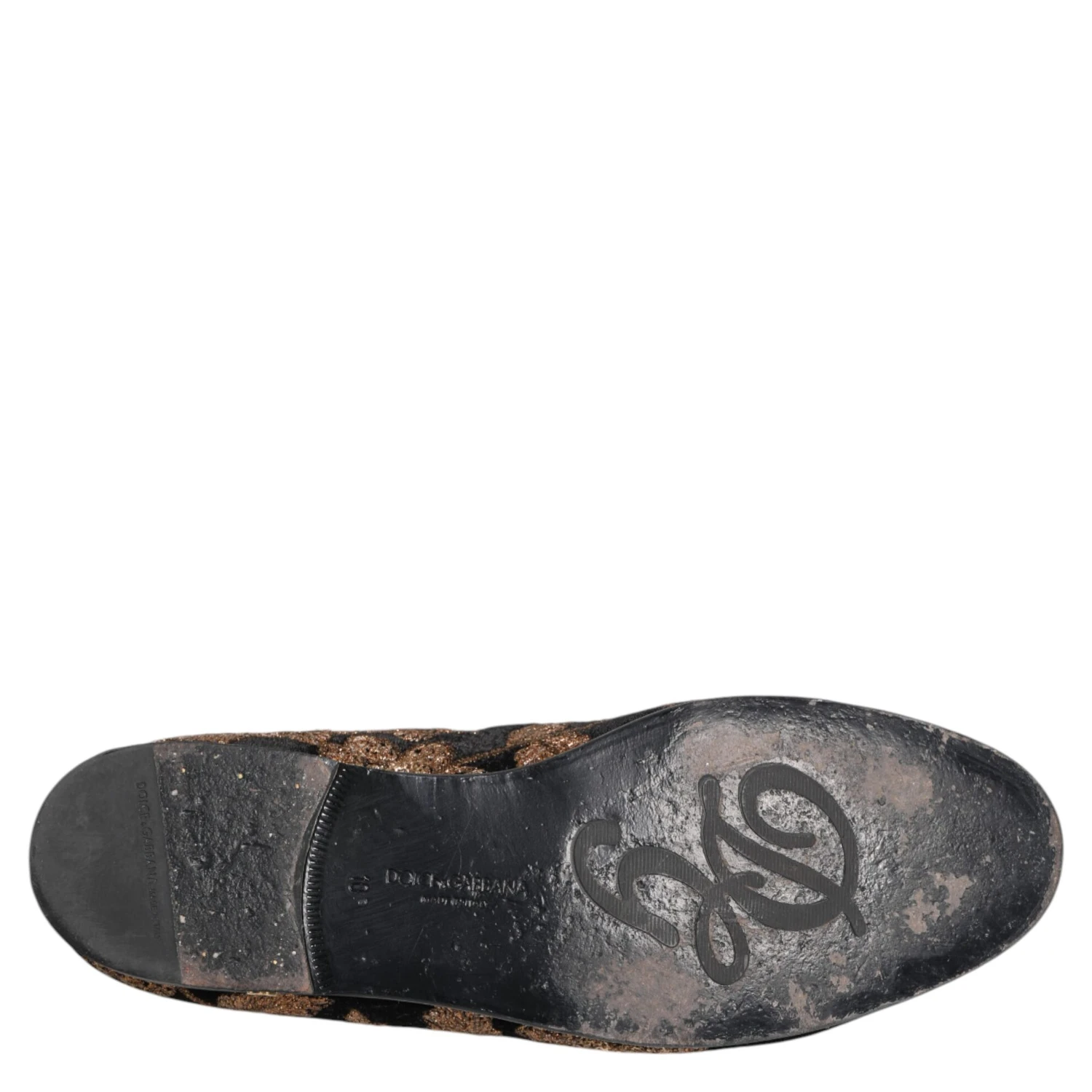 Black Floral Embroidery Men Loafers Shoes