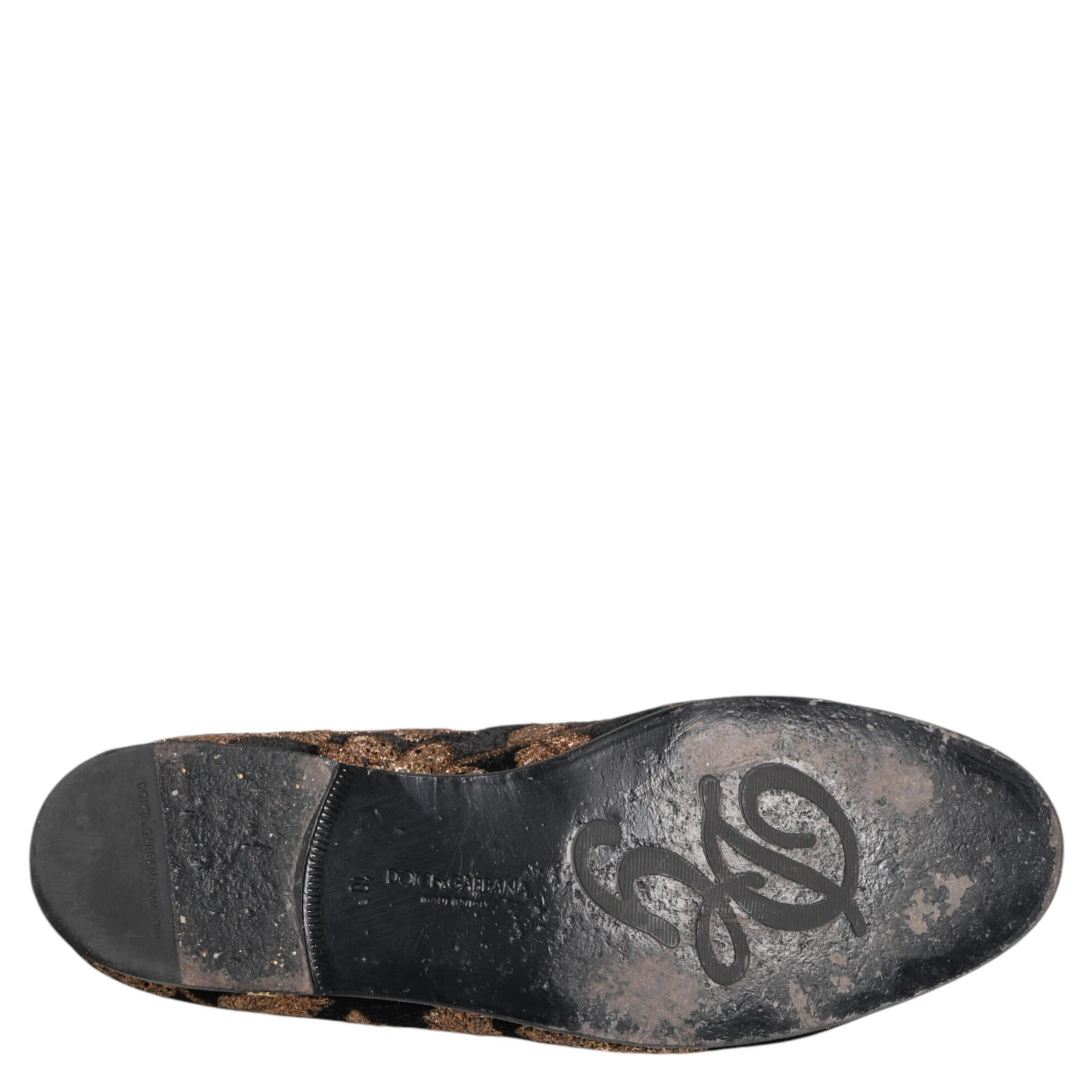 Black Floral Embroidery Men Loafers Shoes