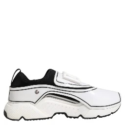 White Black Logo Plaque Daymaster Men Sneakers Shoes