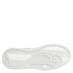 White Miami Leather Low Top Sneakers Shoes