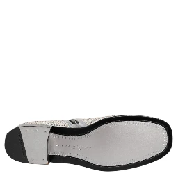 White Strass DG Logo Heels Ankle Boots Shoes
