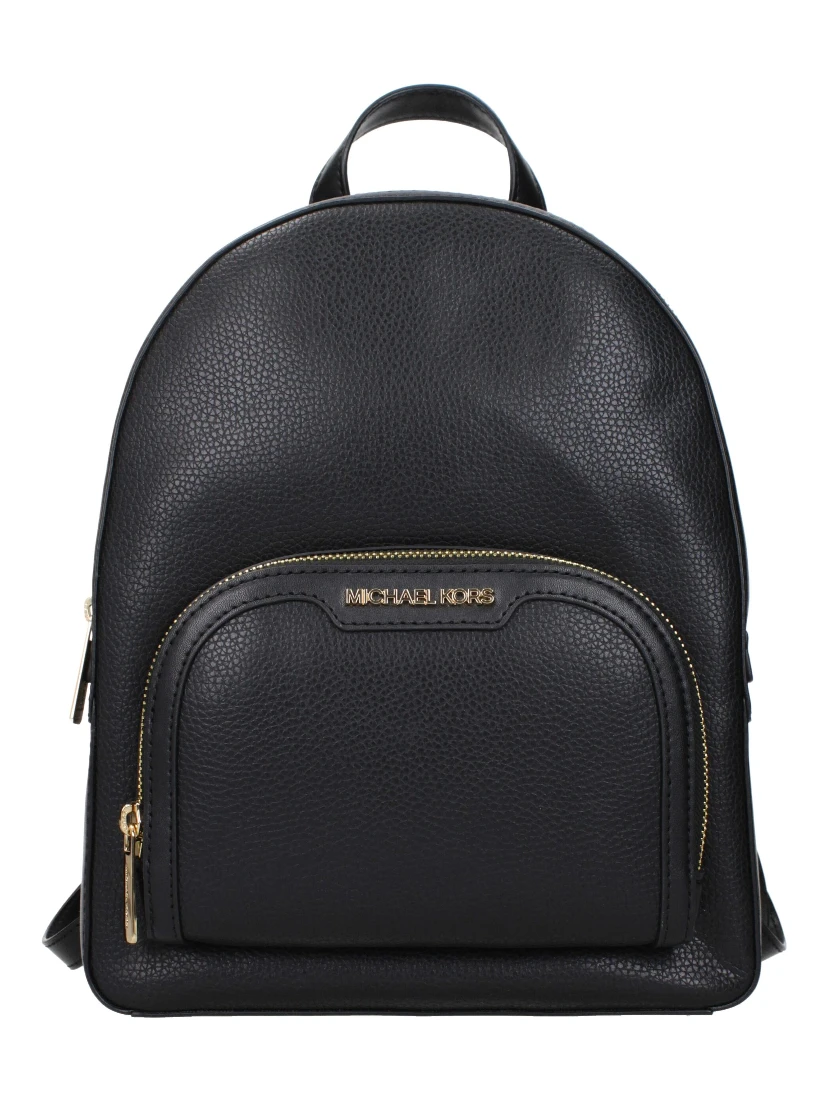 Black Leather Backpack