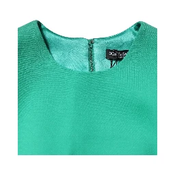 Green Sleeveless Bodycon A-line Mini Dress