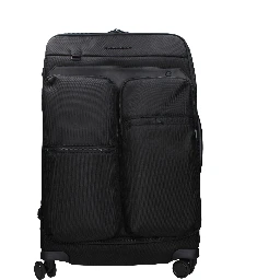 Black Fabric Luggage And Travel