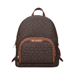 Brown Fabric Backpack