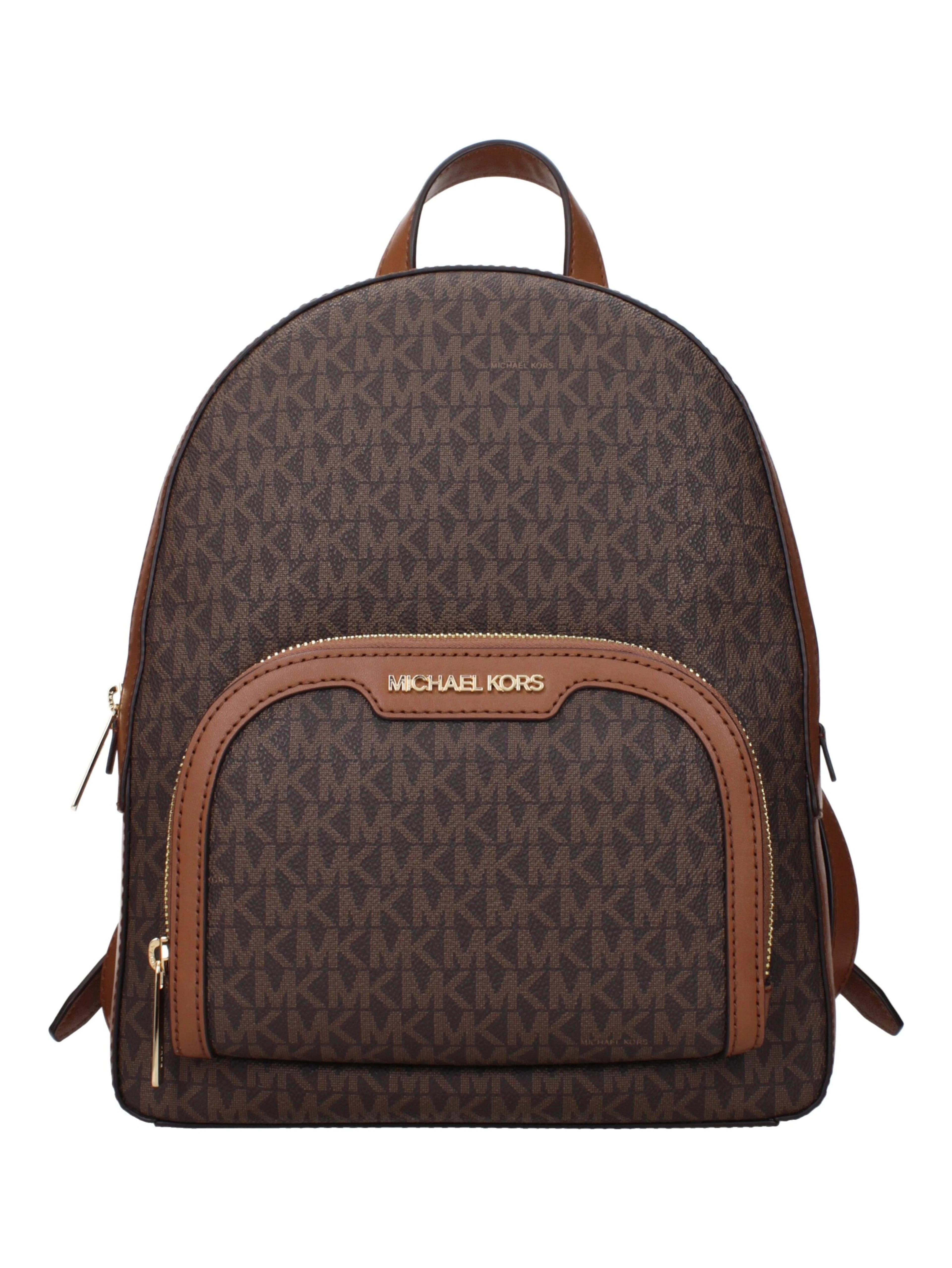 Brown Fabric Backpack