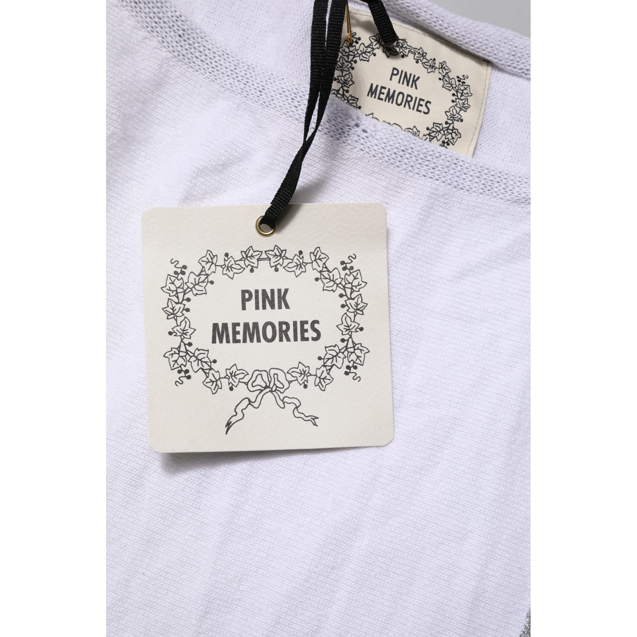 White Cotton Short Sleeves Round Neck Blouse Top