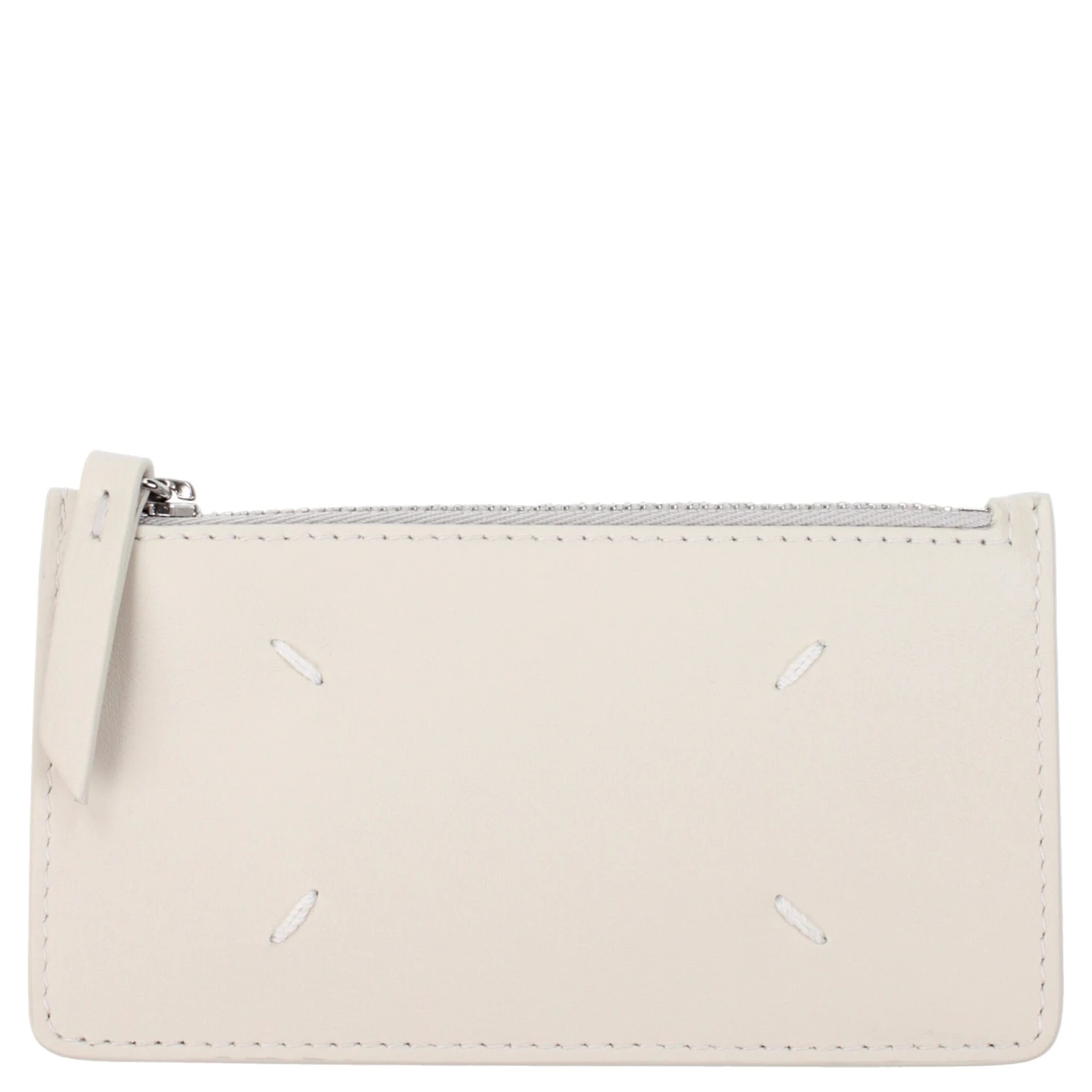 Beige Leather Wallet