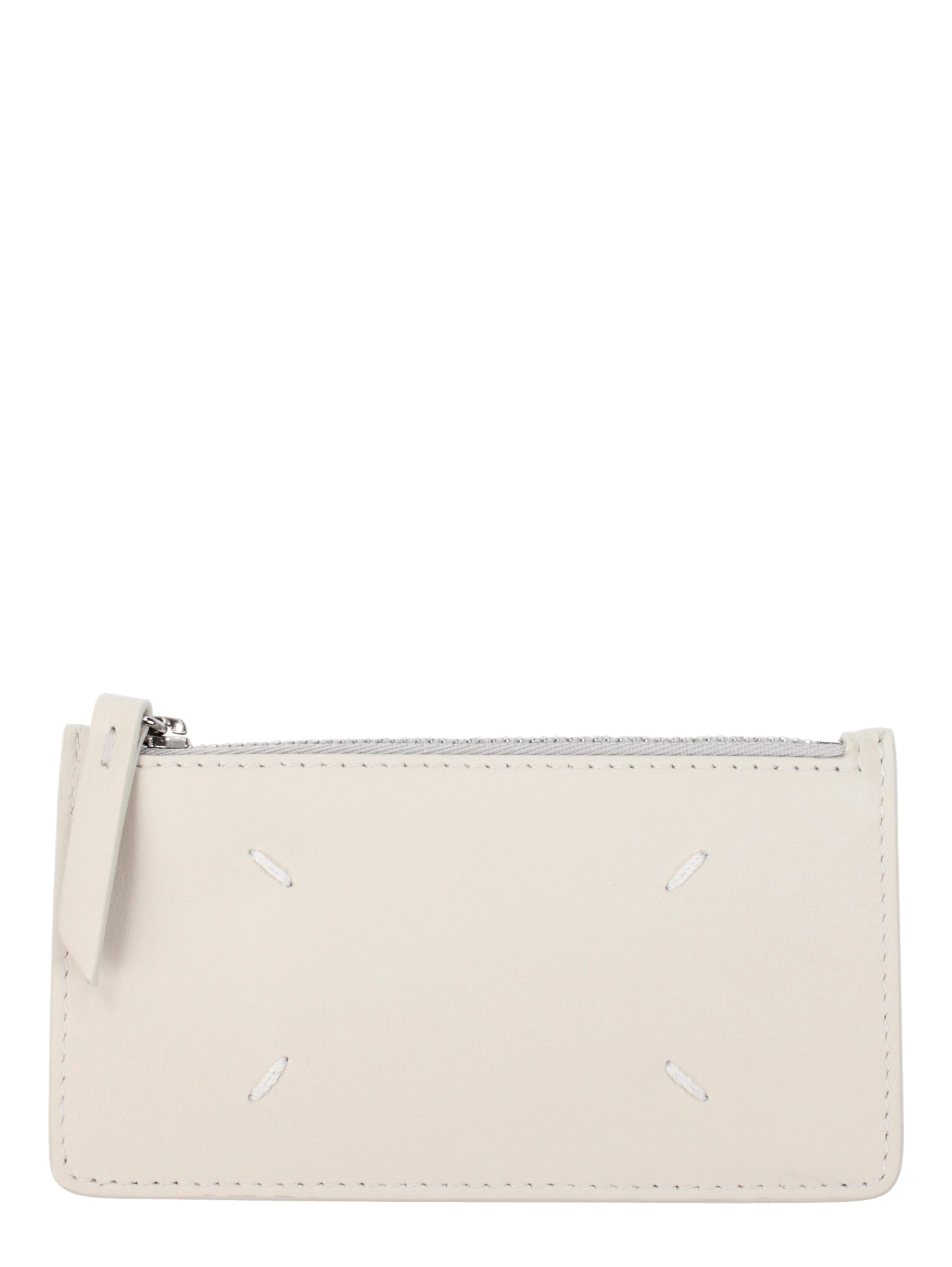 Beige Leather Wallet