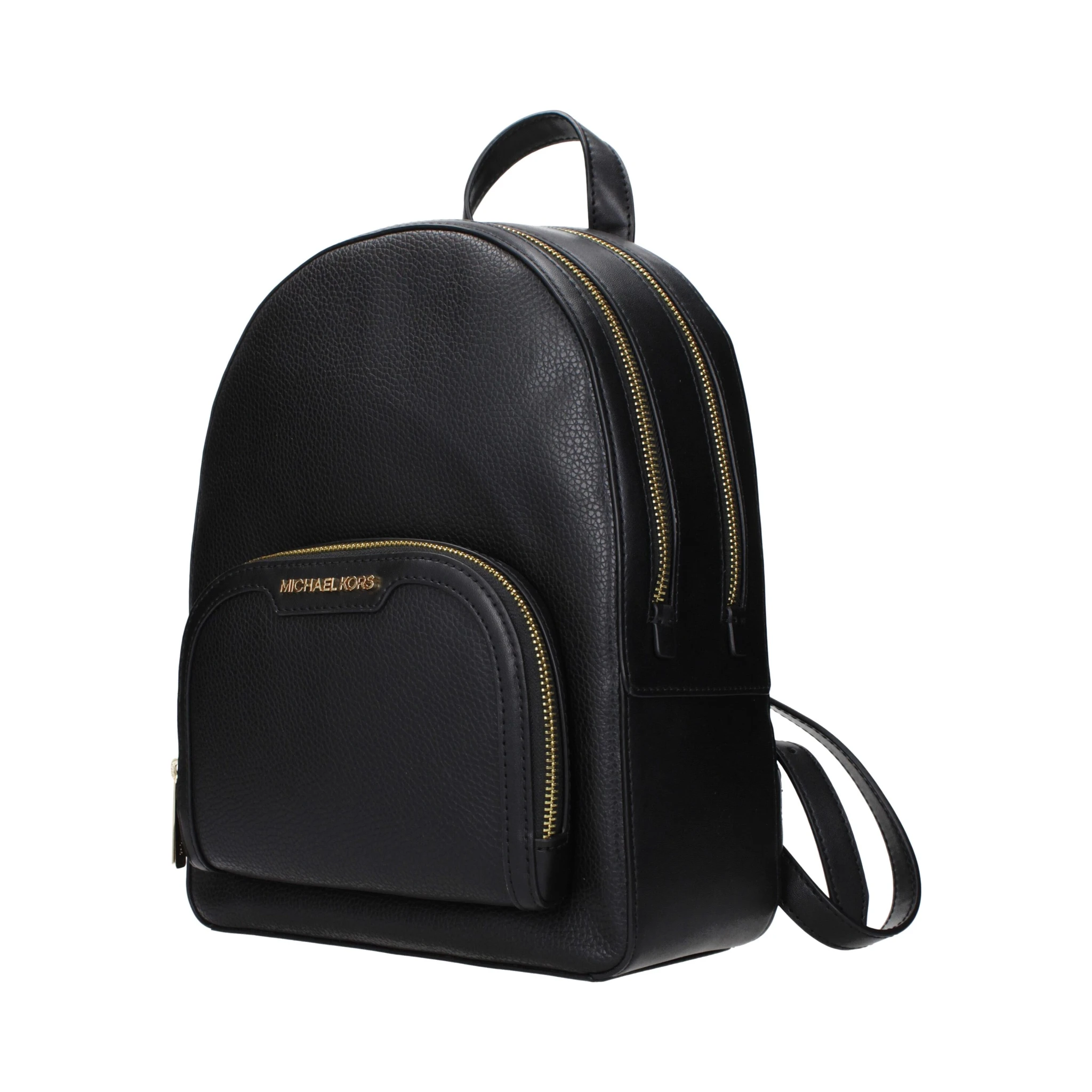 Black Leather Backpack