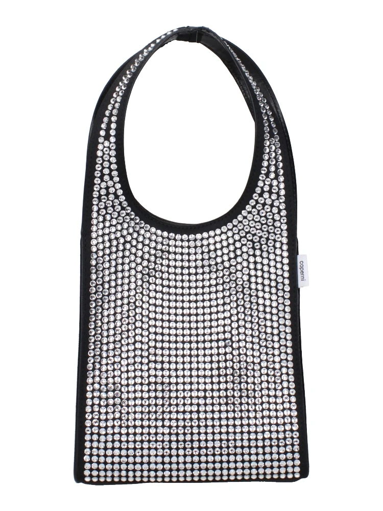 Black Fabric Handbag