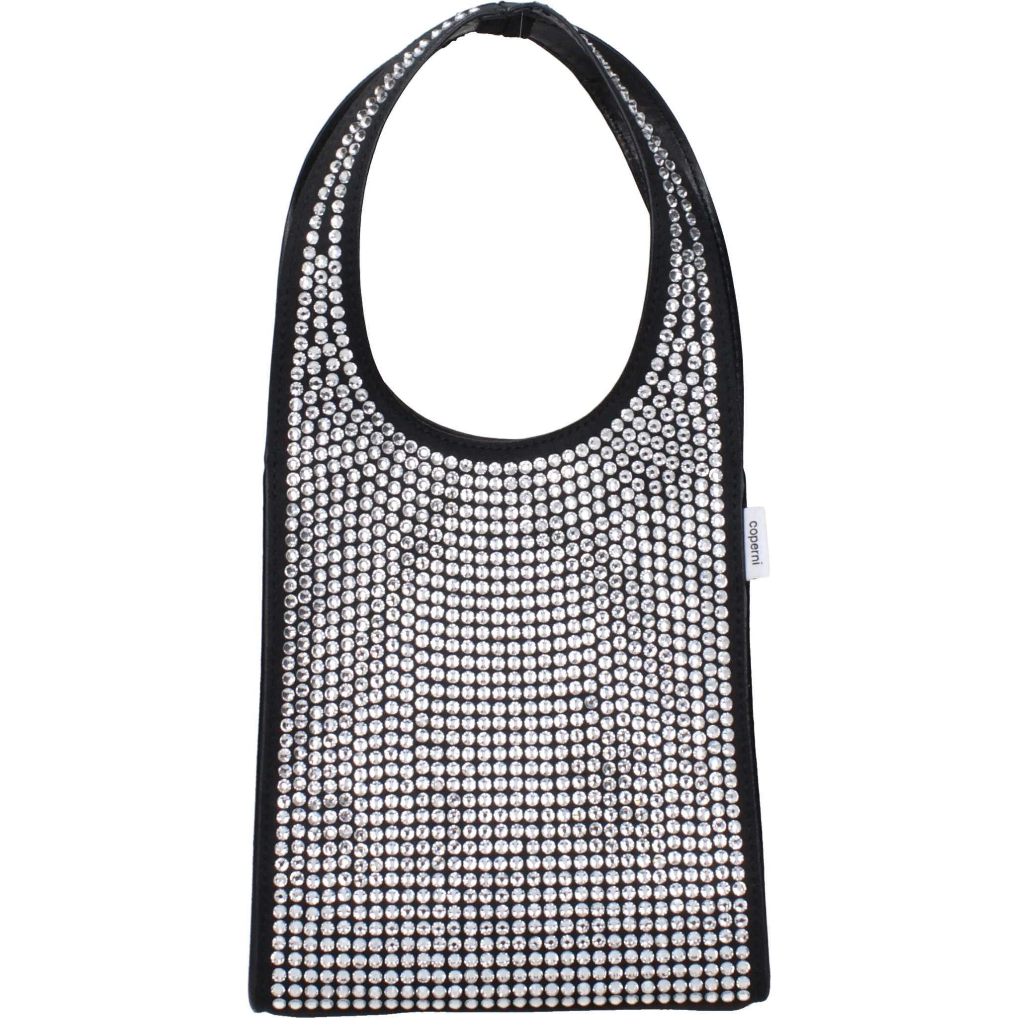 Black Fabric Handbag