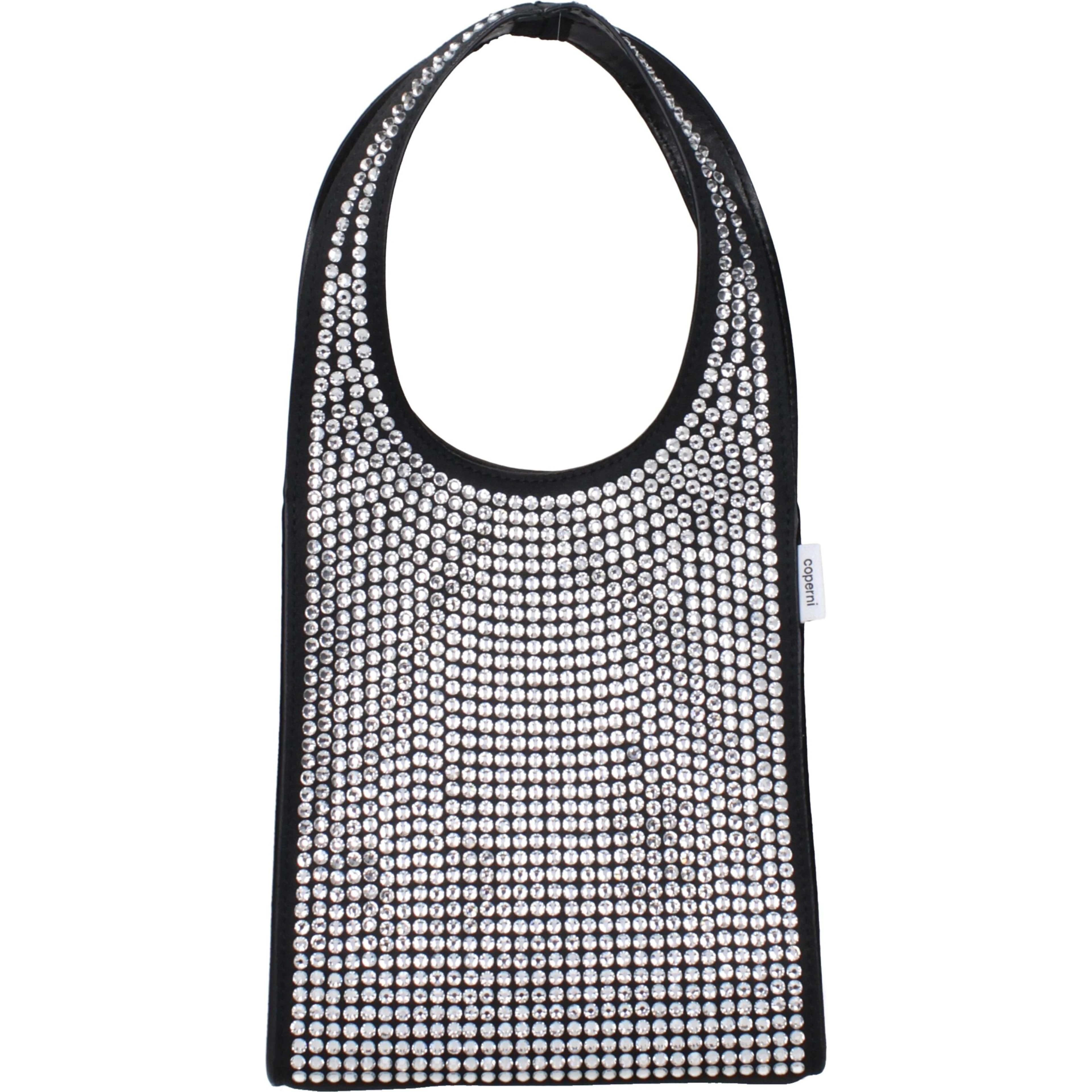 Black Fabric Handbag