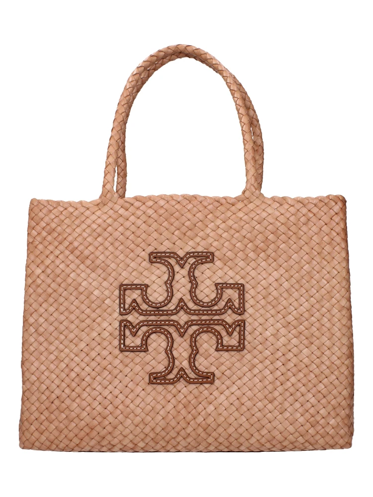 Pink Leather Shoulder Bag