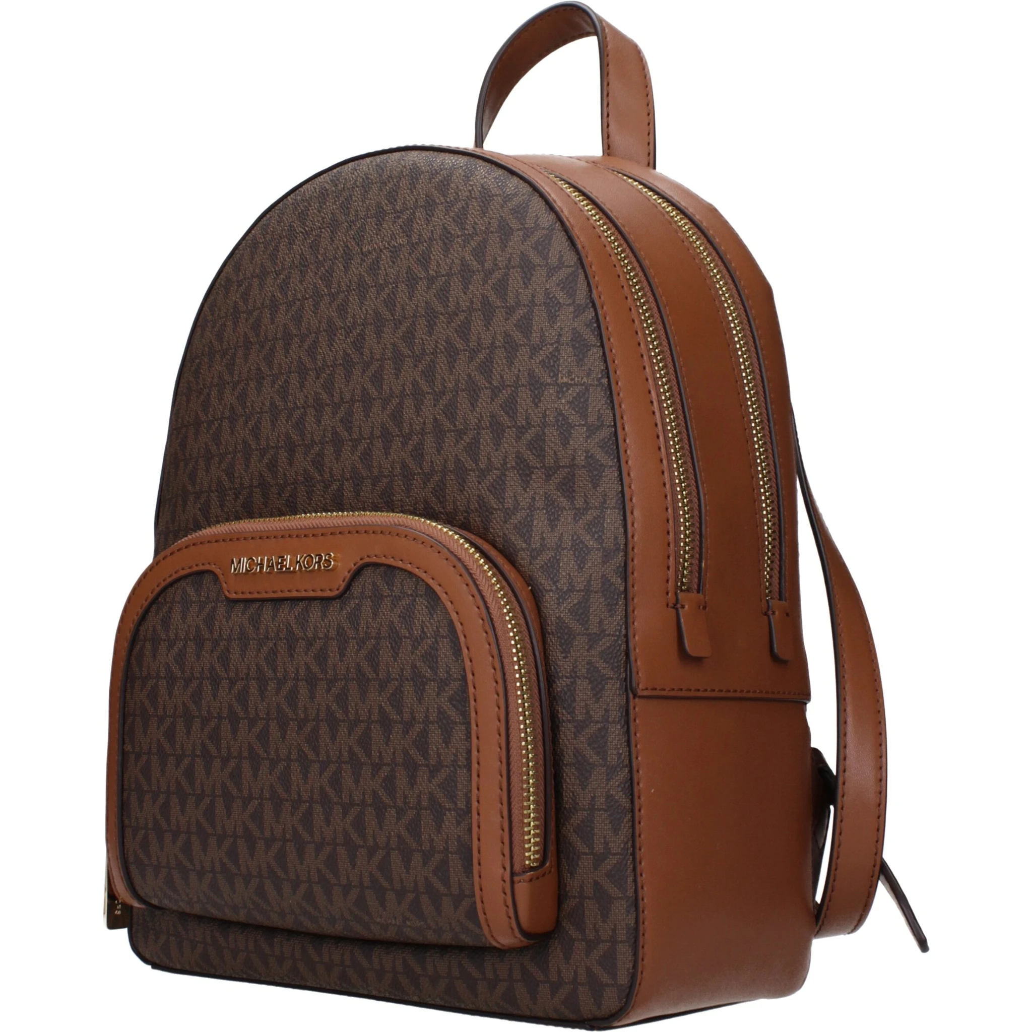 Brown Fabric Backpack