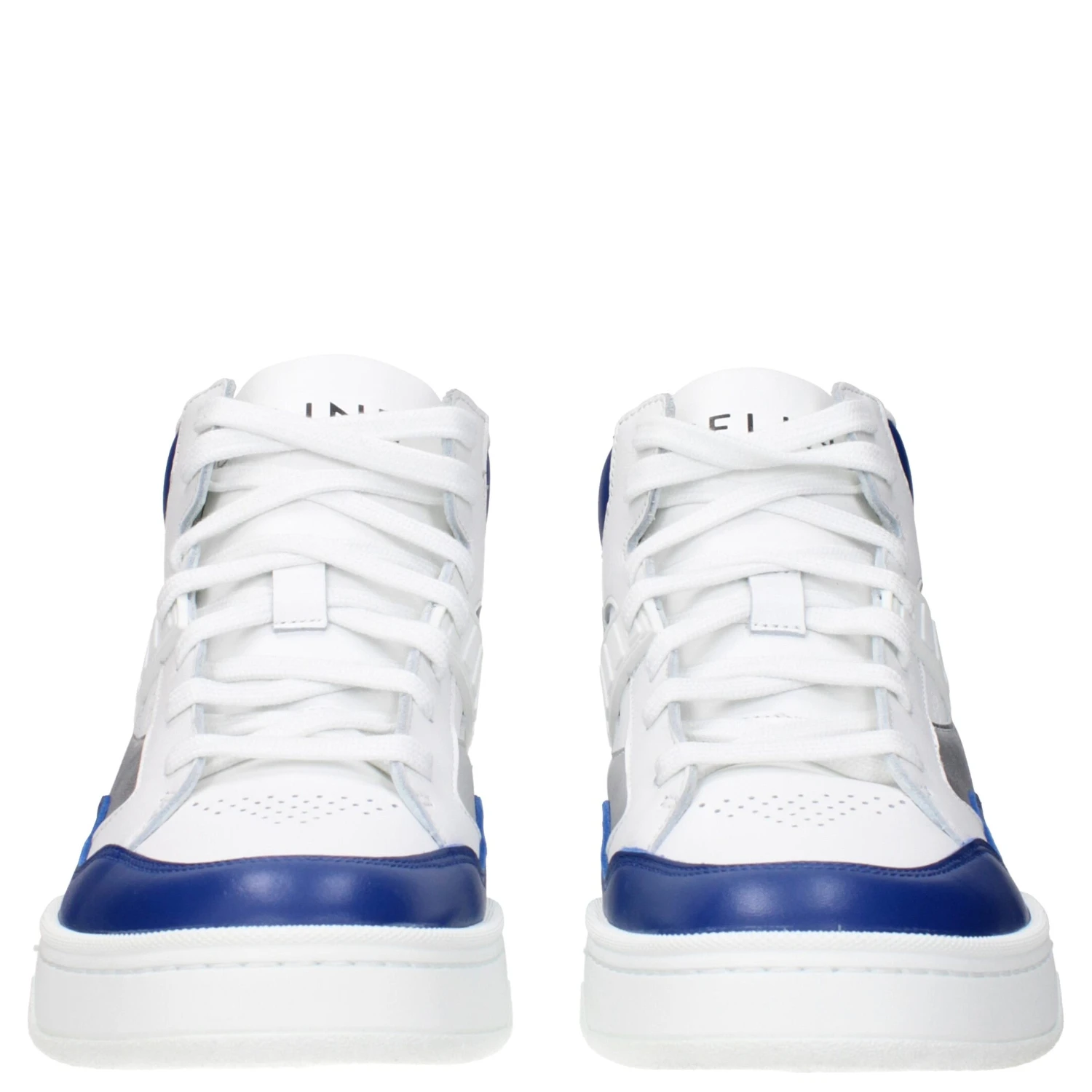 White Leather Athletic Sneakers