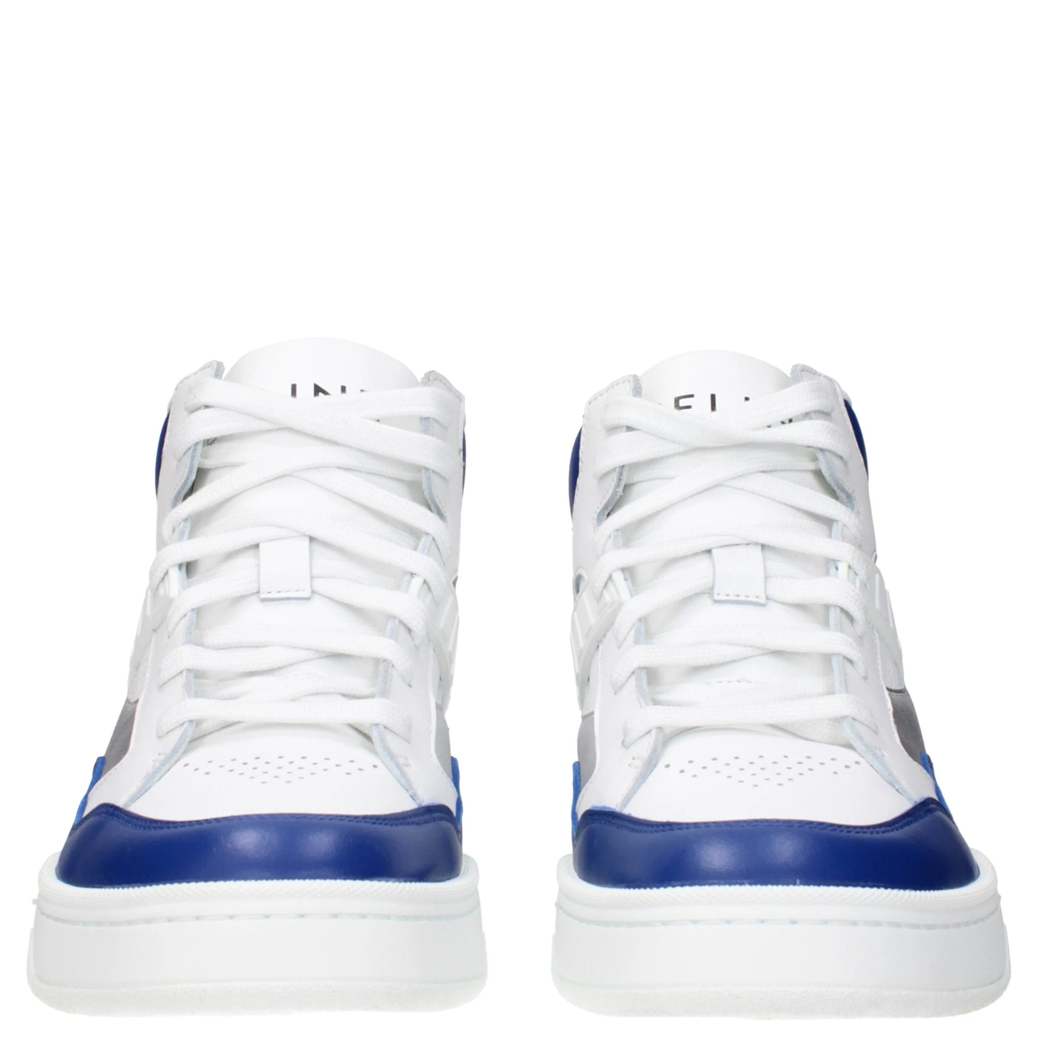 White Leather Athletic Sneakers