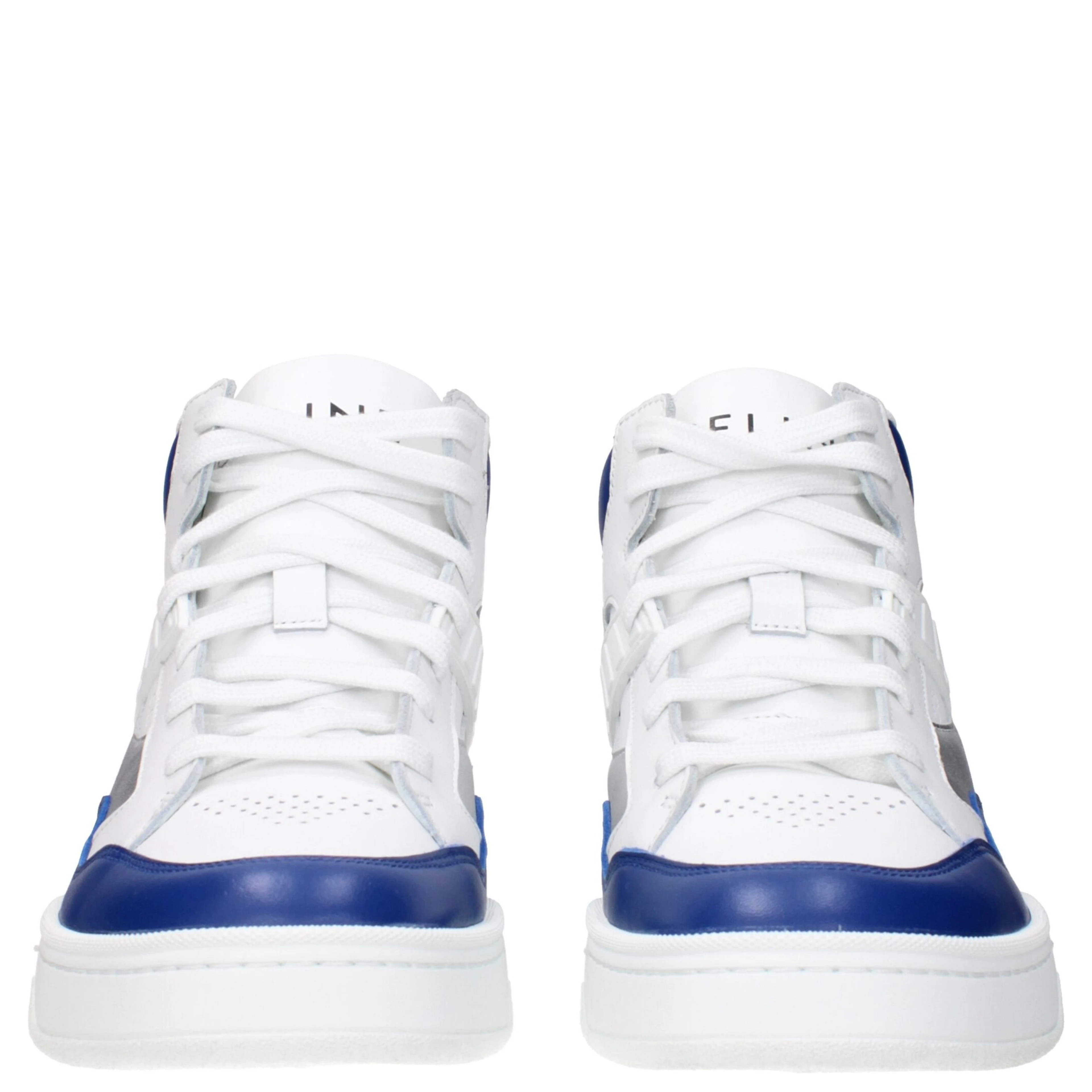 White Leather Athletic Sneakers