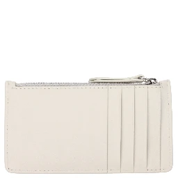 Beige Leather Wallet