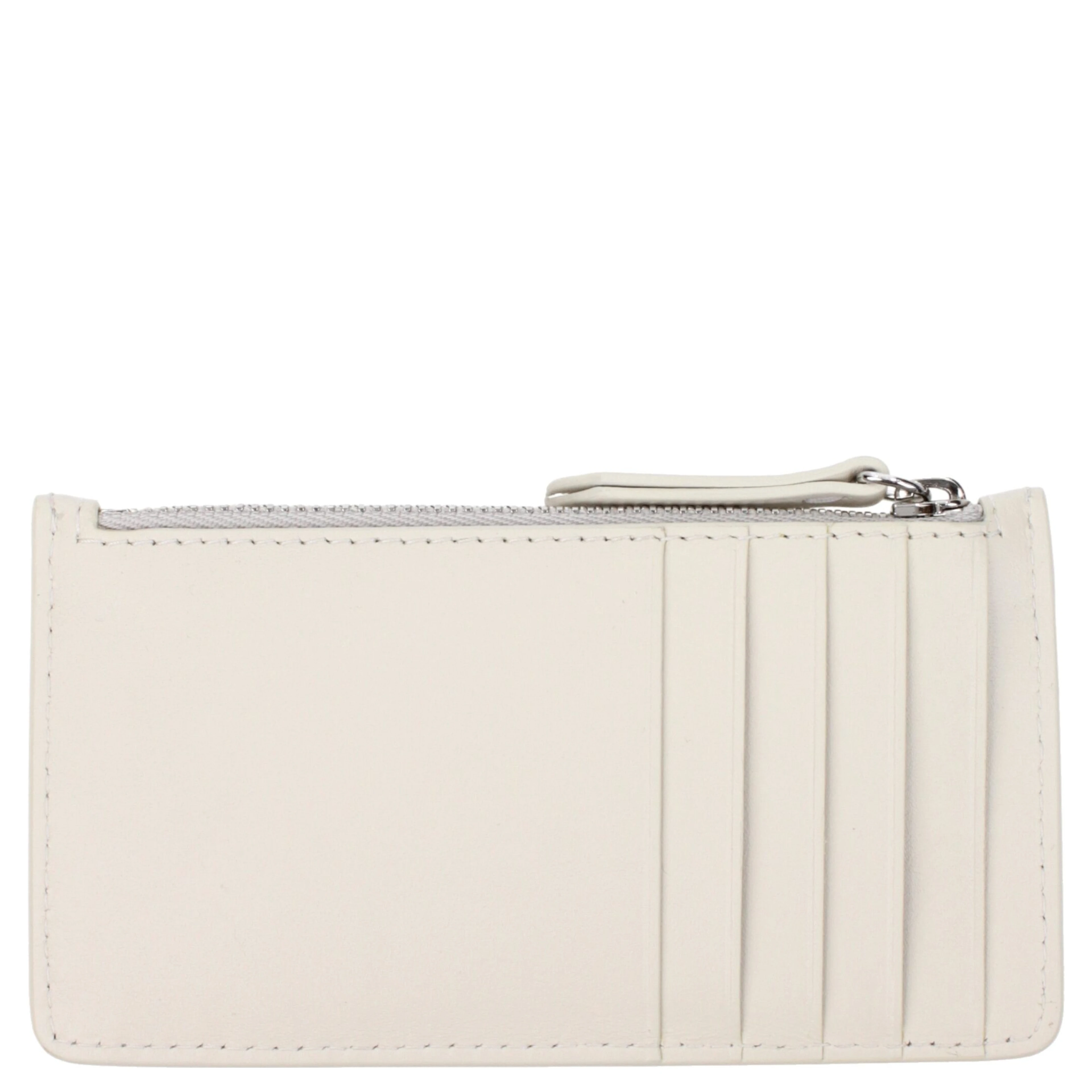 Beige Leather Wallet