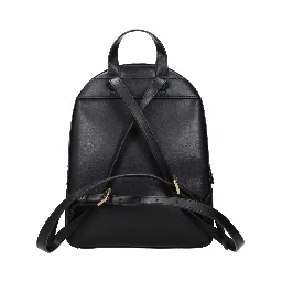 Black Leather Backpack