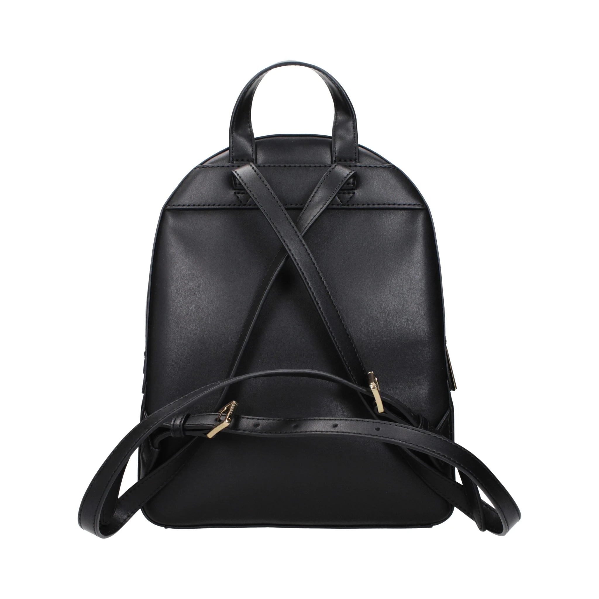Black Leather Backpack