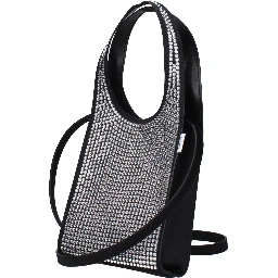 Black Fabric Handbag