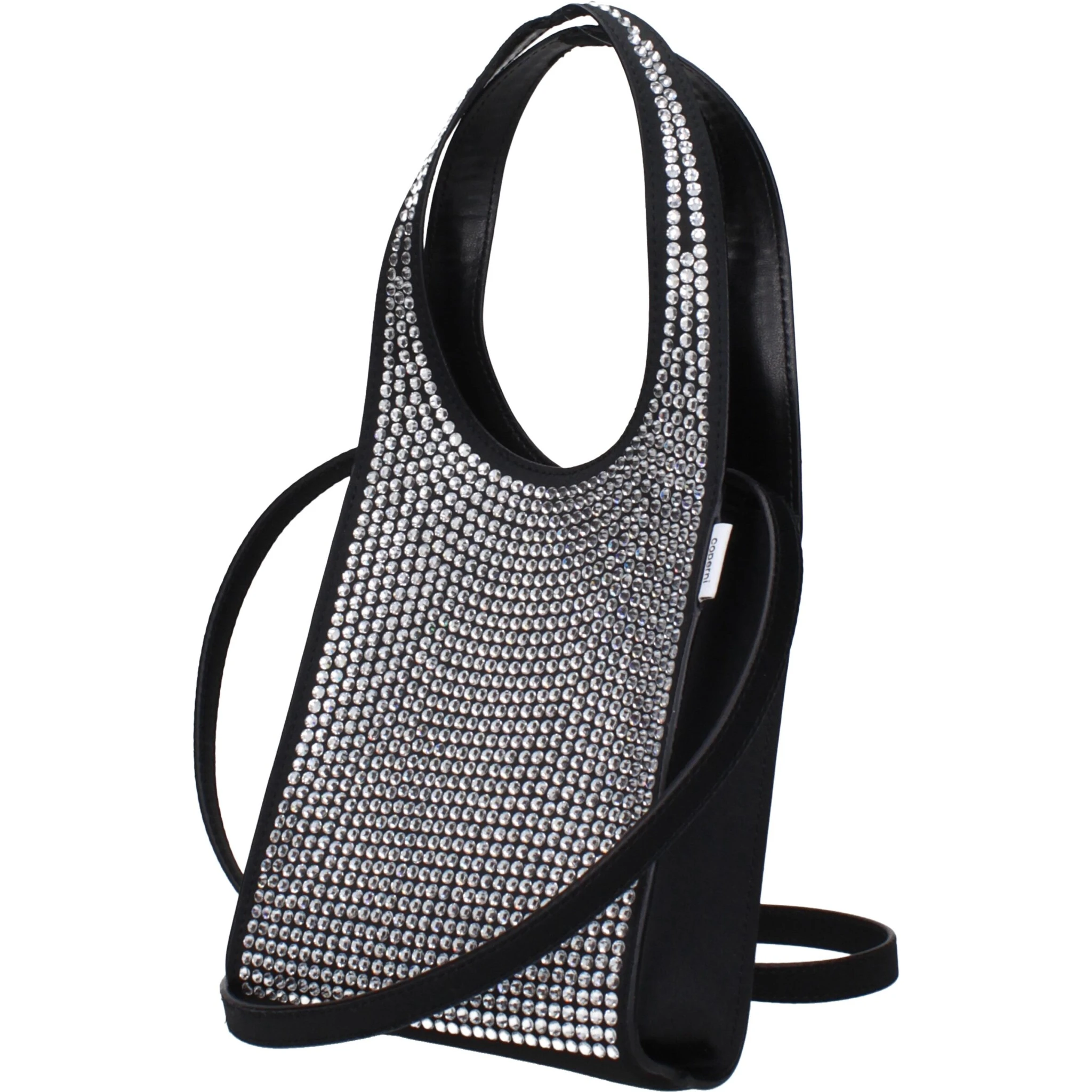 Black Fabric Handbag