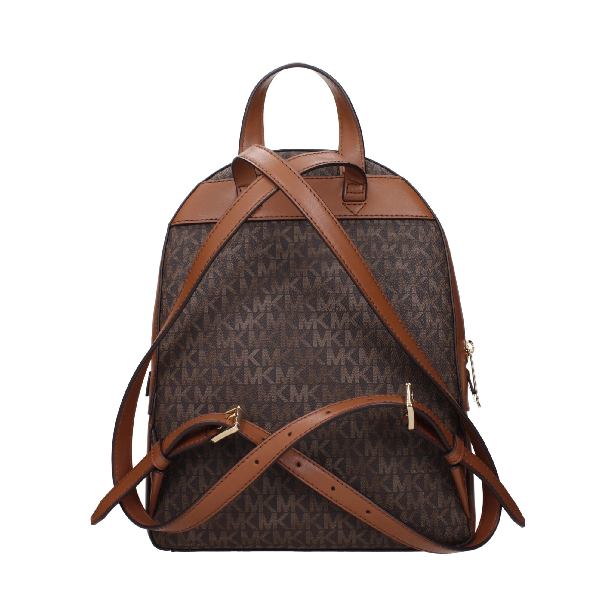 Brown Fabric Backpack