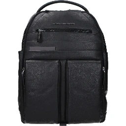 Black Leather Backpack