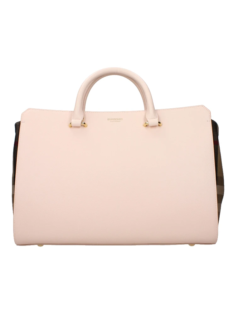 Pink Leather Handbag