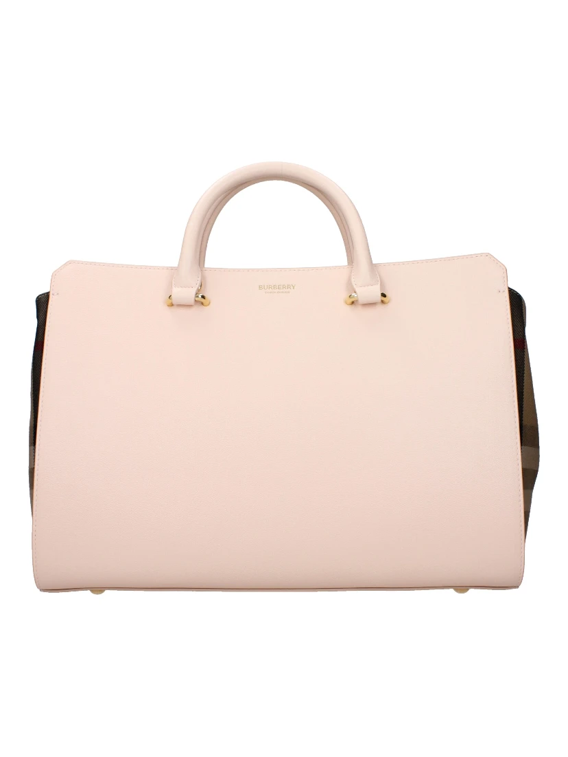 Pink Leather Handbag