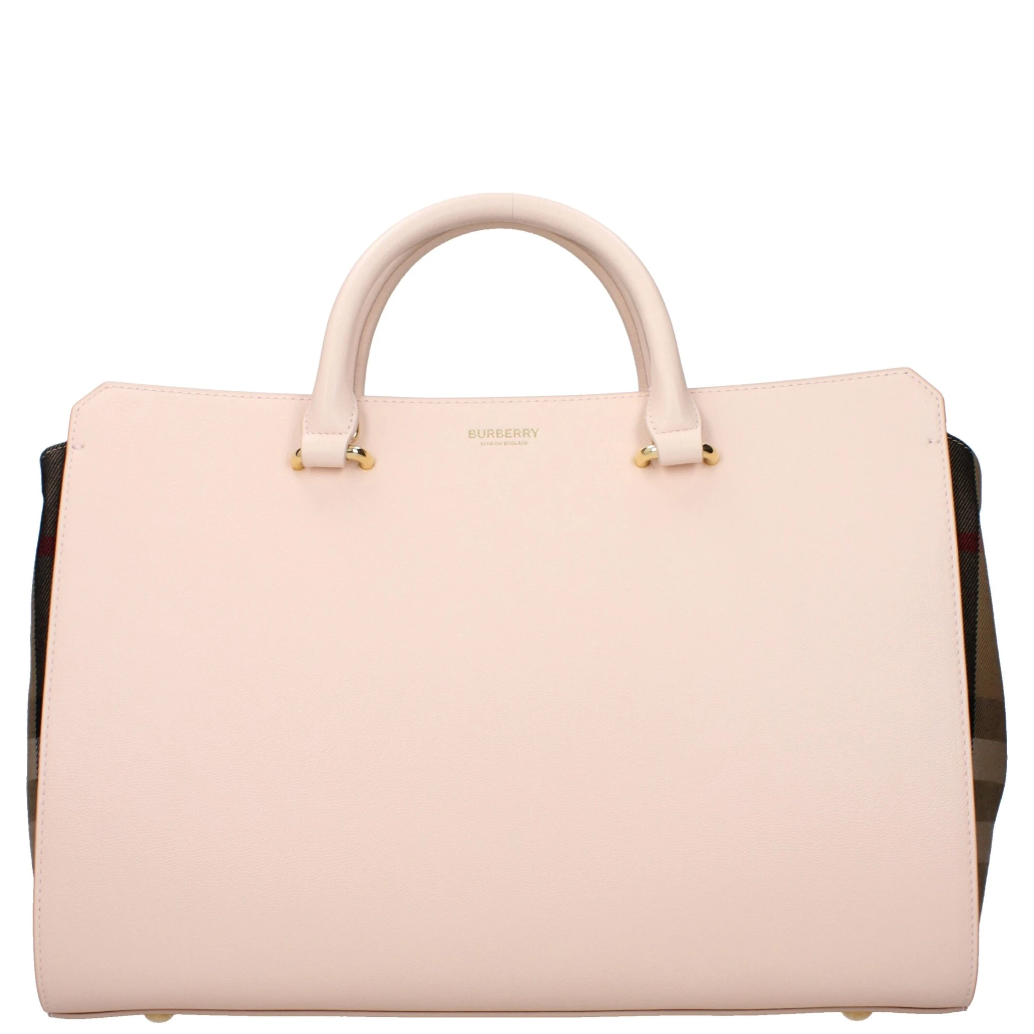 Pink Leather Handbag