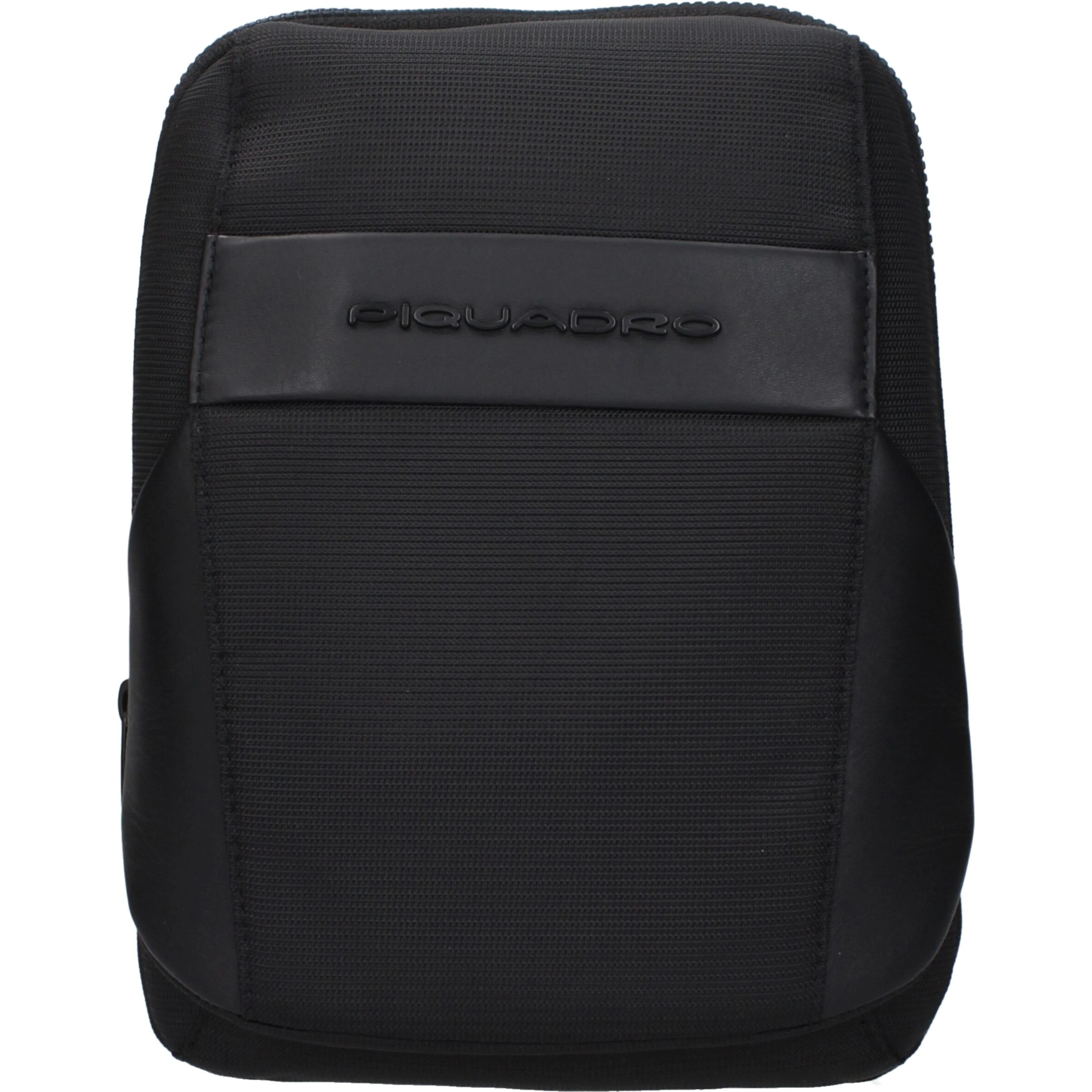 Black Fabric Crossbody Bag