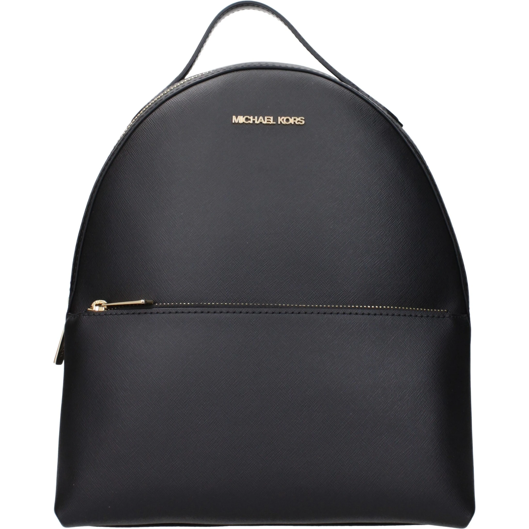 Black Leather Backpack
