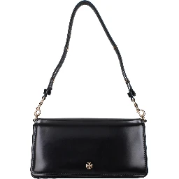Black Leather Shoulder Bag