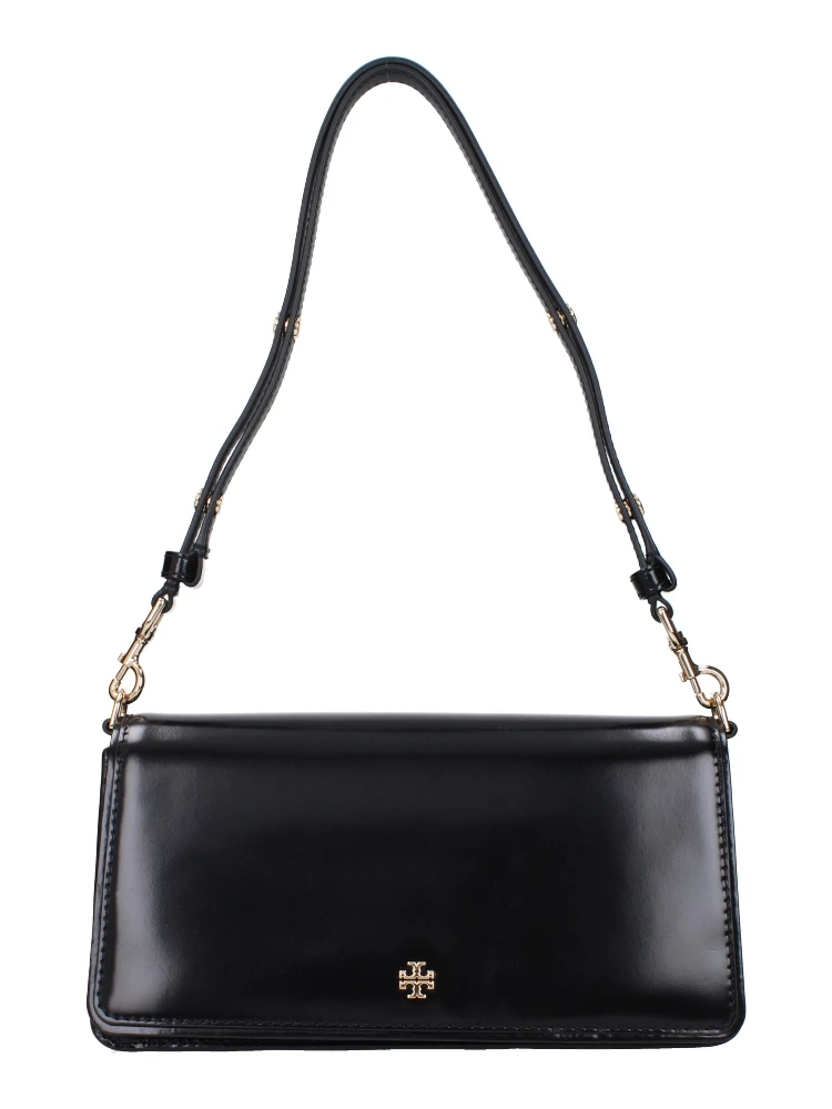 Black Leather Shoulder Bag