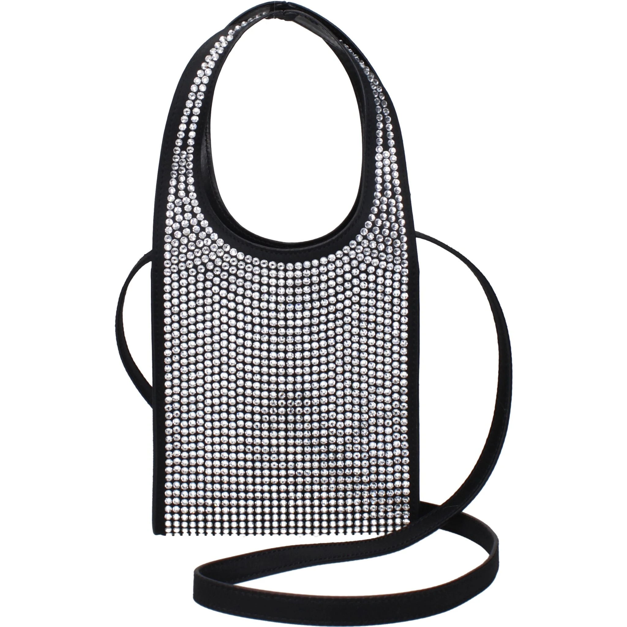 Black Fabric Handbag