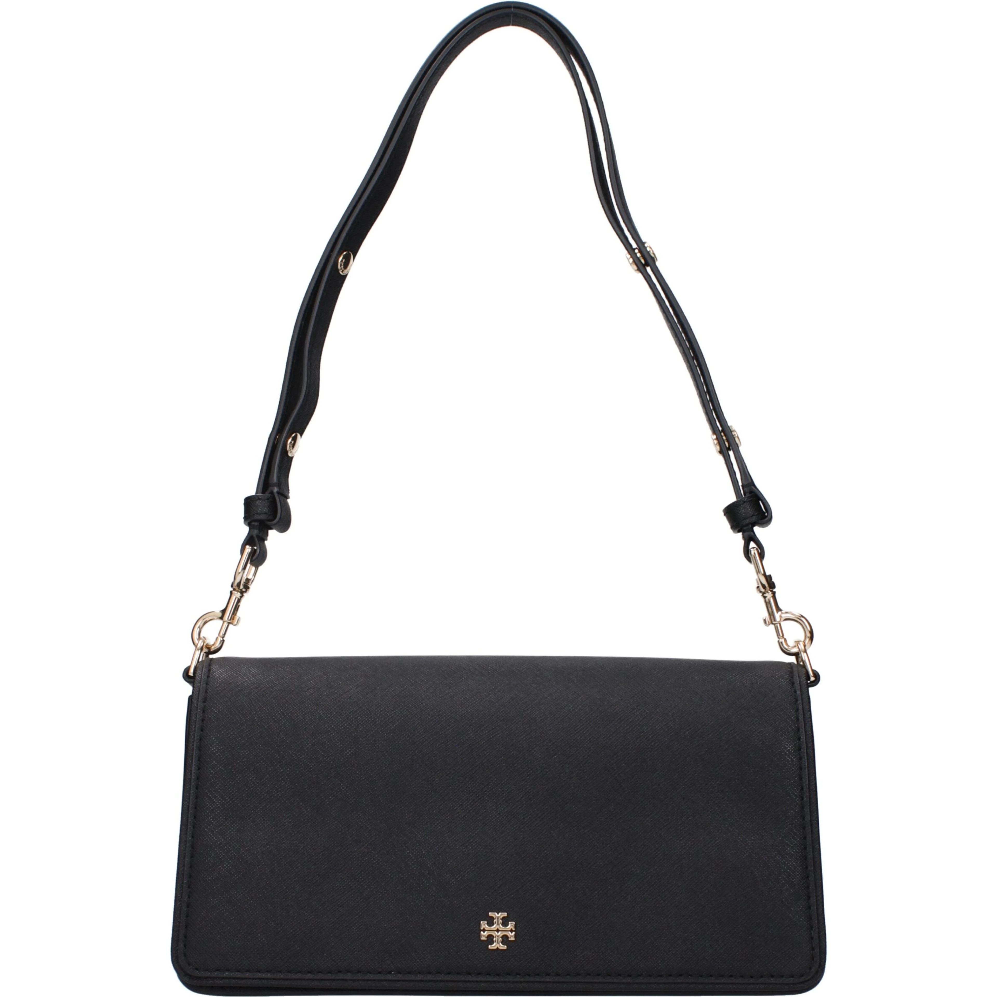 Black Leather Shoulder Bag